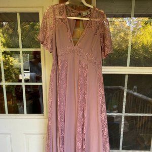Dusty Purple Maxi Dress